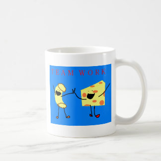 taza del trabajo del equipo