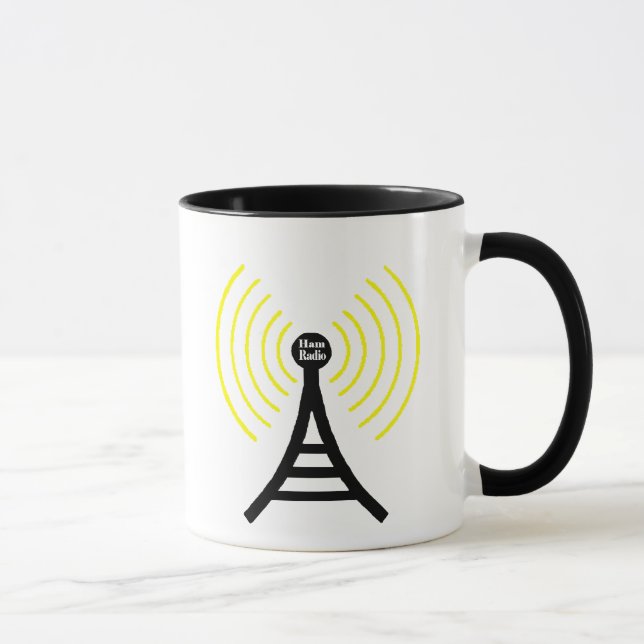 Taza del transmisor del equipo de radio-aficionado (Derecha)