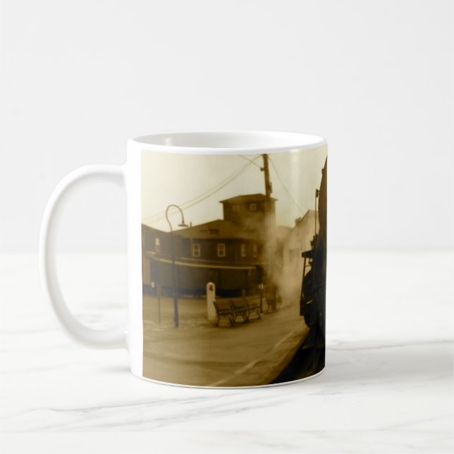 Taza del tren del vapor (Izquierda)