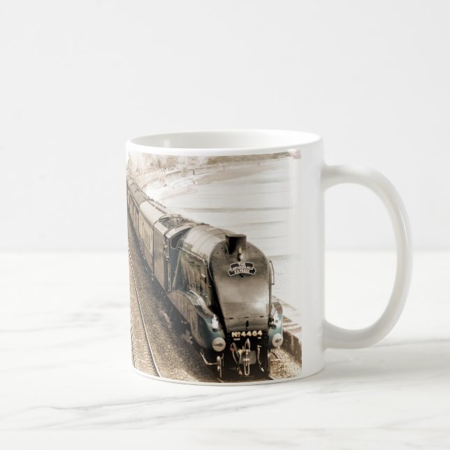 TAZA DEL TREN DEL VAPOR DE LA AGUA MADRE DE (Derecha)