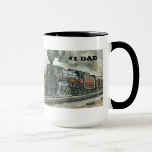 Taza del tren para el papá #1