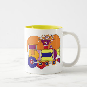 TAZA DEL TREN PARA LOS NIÑOS