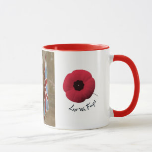 Taza del tributo WW1. Los recordaremos