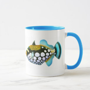 Taza del Triggerfish del payaso
