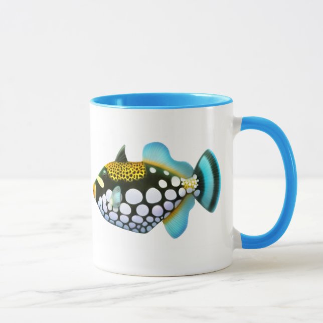Taza del Triggerfish del payaso (Derecha)