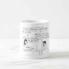 Taza del unicornio de las comunicaciones