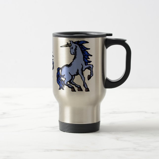 Taza del unicornio en camino (Derecha)