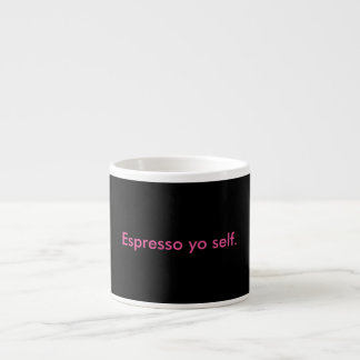 Taza del uno mismo de Yo del café express
