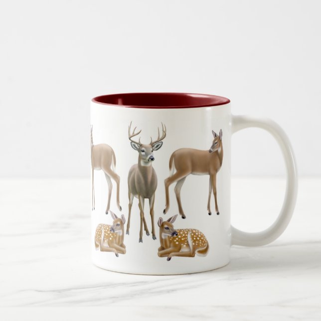 Taza del venado de cola blanca (Derecha)