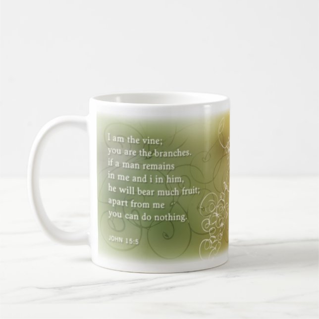Taza del verso de la biblia (Izquierda)