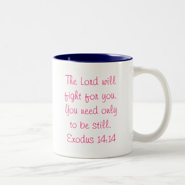 Taza del verso de la biblia (Derecha)