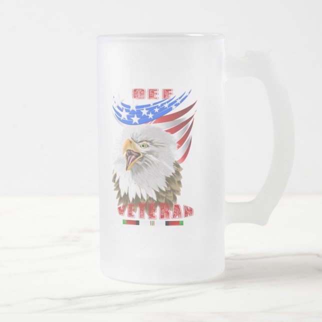 Taza del veterano de OEF Afganistán (Derecha)