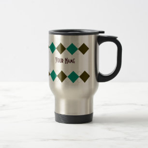 Taza del viaje de Argyle - personalizada