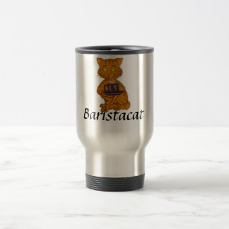 Taza del viaje de Baristacat