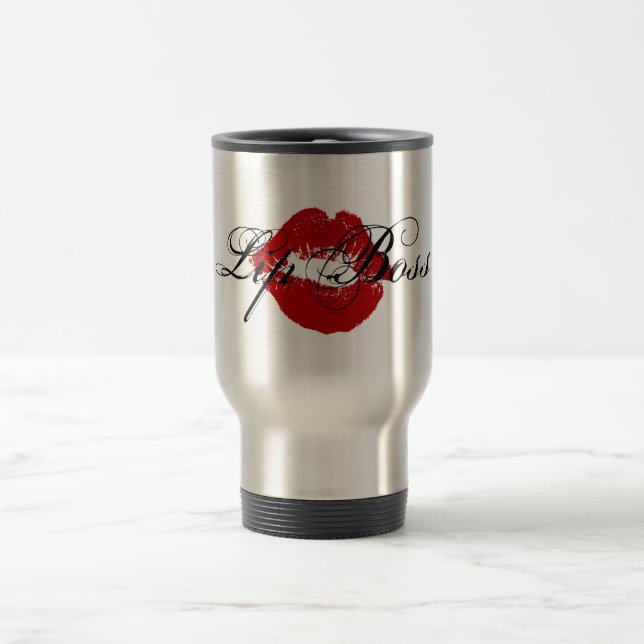 Taza del viaje de Boss del labio (Centro)