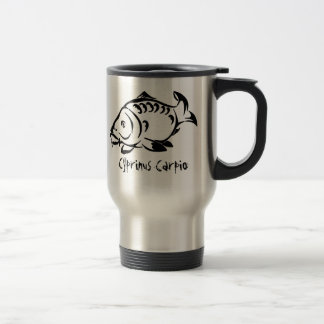 Taza del viaje de Carpio del Cyprinus