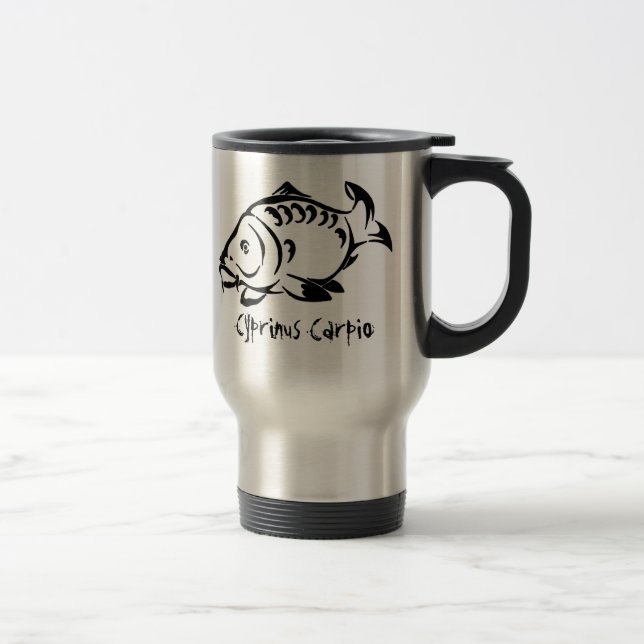 Taza del viaje de Carpio del Cyprinus (Derecha)