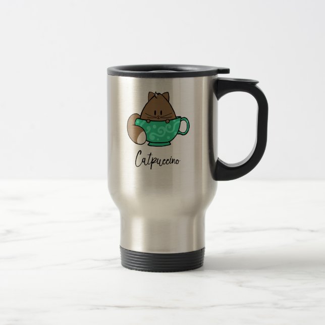 Taza del viaje de Catpuccino (Derecha)