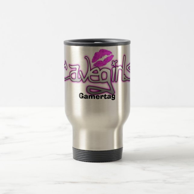 Taza del viaje de Cavegirl (Centro)