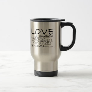 Taza del viaje de Colossians 3 del amor