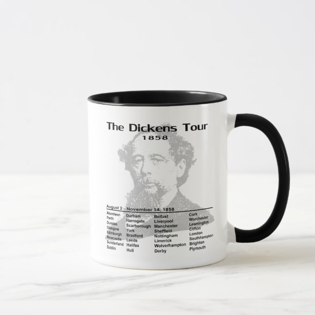 Taza del viaje de Dickens (Derecha)