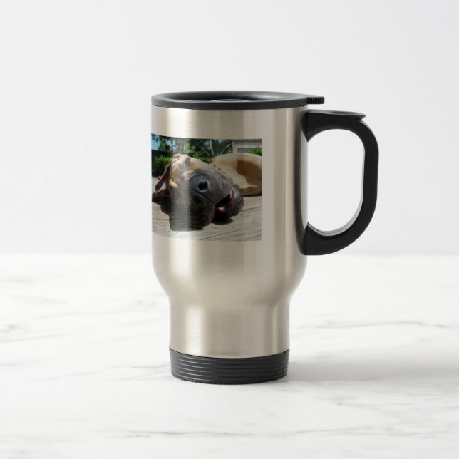 Taza del viaje de great dane (Derecha)