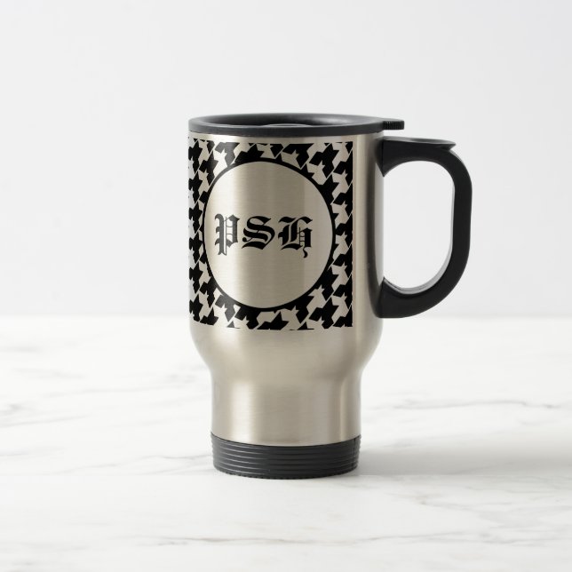 Taza del viaje de Houndstooth (Derecha)