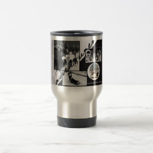 Taza del viaje de Iditarod B&W