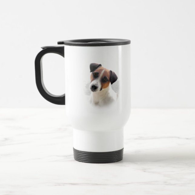 Taza del viaje de Jack Russell (Izquierda)