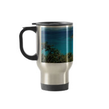 Taza del viaje de la bahía del tronco