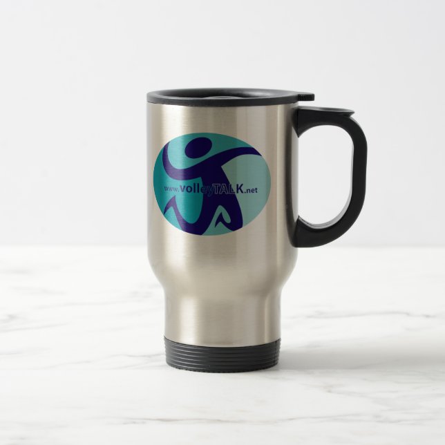 Taza del viaje de la charla del voleo de 2008 (Derecha)