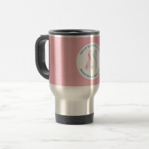 Taza del viaje de la conciencia de GBS (rosa)
