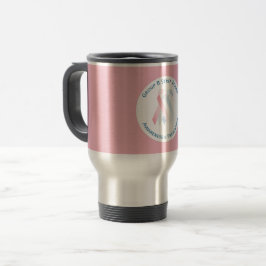 Taza del viaje de la conciencia de GBS (rosa)
