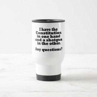 Taza del viaje de la constitución