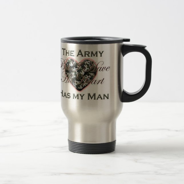 Taza del viaje de la esposa del ejército (Derecha)