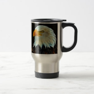 Taza del viaje de la fantasía de Eagle calvo