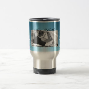 Taza del viaje de la fecha de la boda