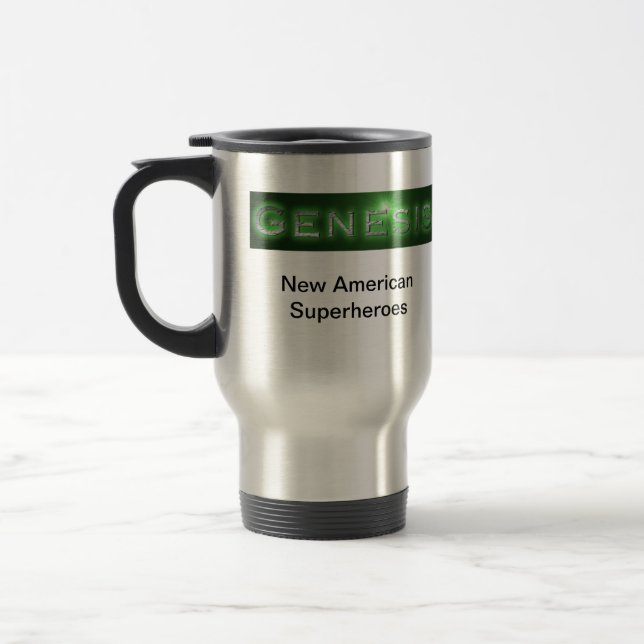 Taza del viaje de la "génesis" de Quincey (Izquierda)