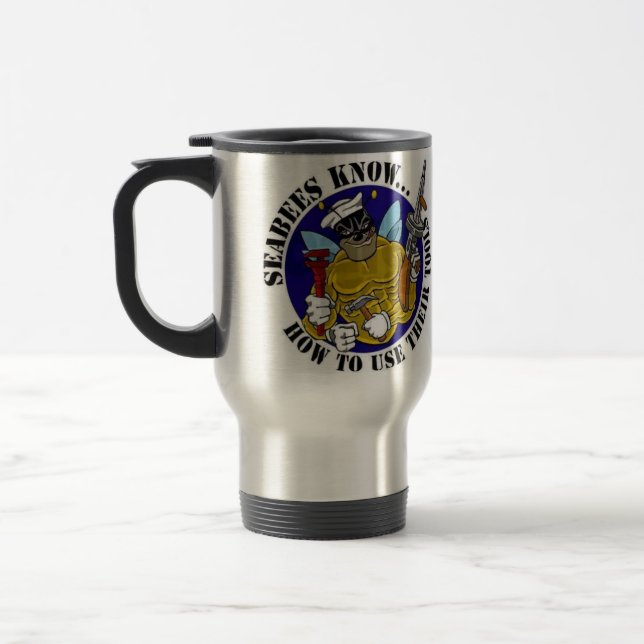 Taza del viaje de la ingeniero de infanteria de (Izquierda)