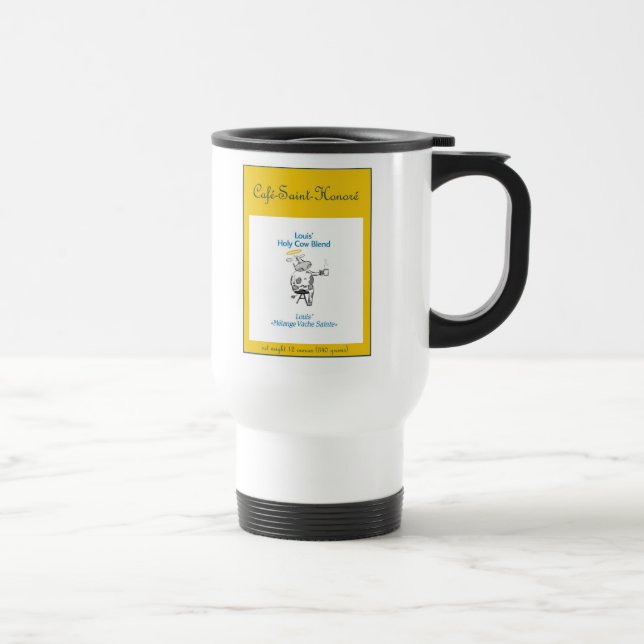 Taza del viaje "de la mezcla santa de la vaca" (Derecha)