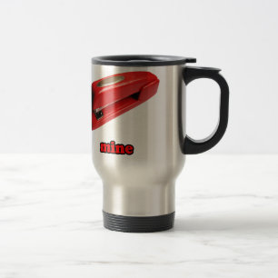 Taza del viaje de la mina de la grapadora