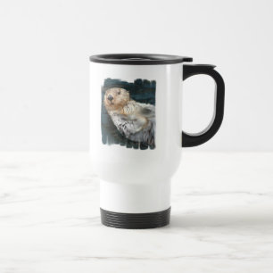 Taza del viaje de la nutria de mar