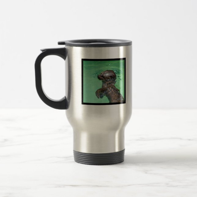 Taza del viaje de la nutria del bebé (Izquierda)