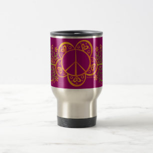 Taza del viaje de la PAZ