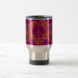 Taza del viaje de la PAZ