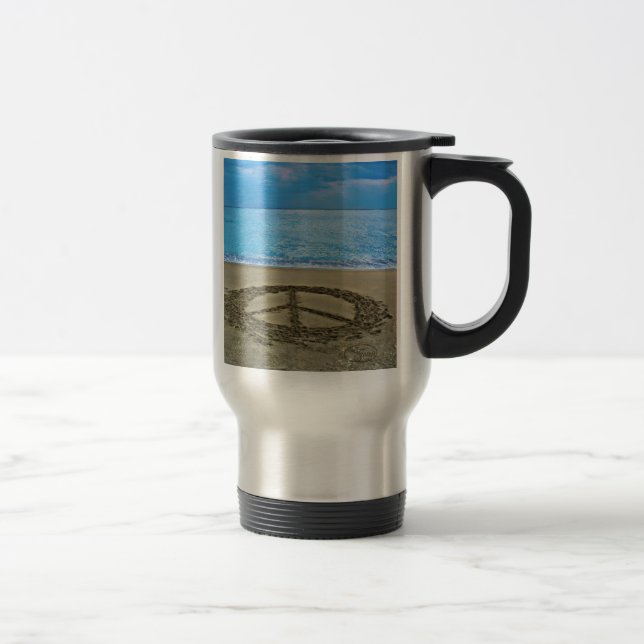 taza del viaje de la paz (Derecha)