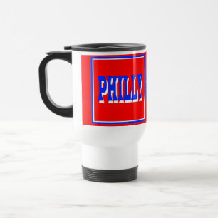 Taza del viaje de la Plaza Roja de Philly