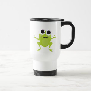 Taza del viaje de la rana