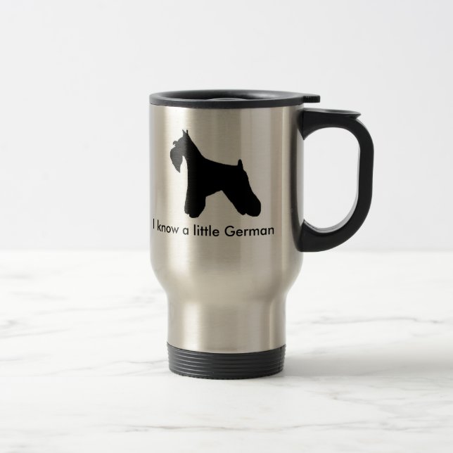 Taza del viaje de la regla de los Schnauzers (Derecha)