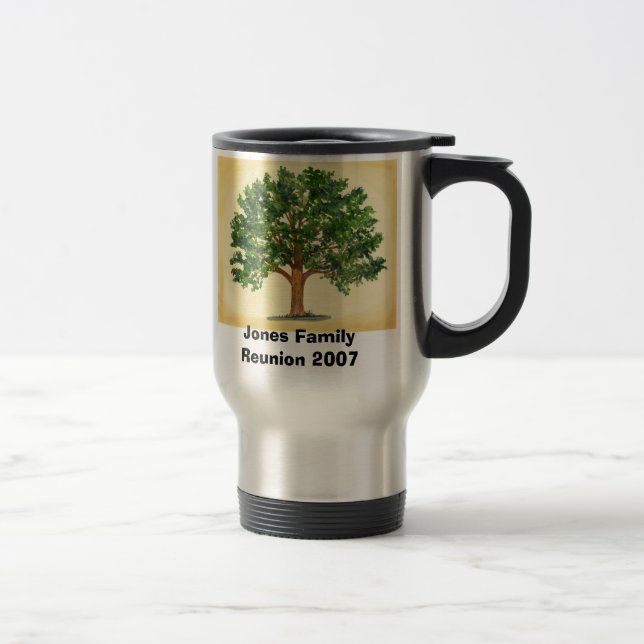 Taza del viaje de la reunión de familia (Derecha)